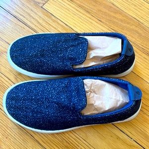 Allbirds Women's Wool Loungers - Blue Ridge (White Sole) - size 7